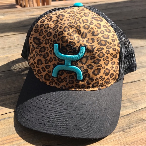 Hooey Cheetah Trucker Hat Mesh Leopard 